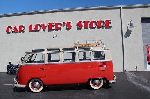 1965 volkwagen walk thru samba bus 21 window