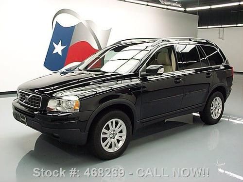 2008 volvo xc90 3.2 7-pass htd leather sunroof nav 62k texas direct auto