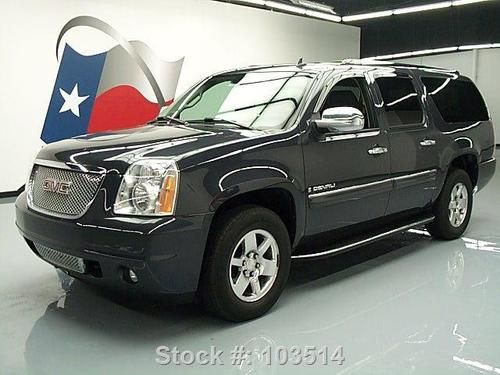 2008 gmc yukon denali xl awd 8-pass sunroof nav dvd 48k texas direct auto