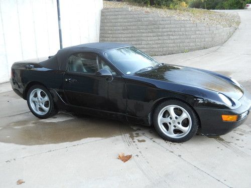 1994 porsche 968 base convertible project!, low miles, runs great!! no reserve