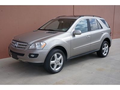 08 mercedes ml320 cdi diesel 4 matic 1 owner carfax cert prem 2 packge nav back