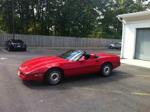 1987 chevrolet corvette base convertible 2-door 5.7l