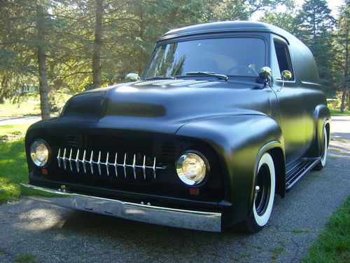 1953 ford f100 panel truck - custom hot rod