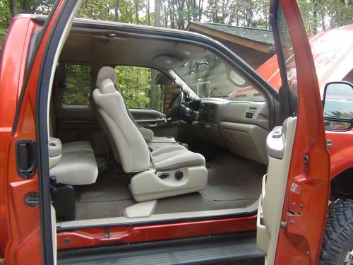 2001 Ford F-250 Lifted Super Duty XLT Extended Cab Pickup 4-Door 7.3L, image 3