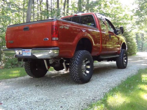 2001 Ford F-250 Lifted Super Duty XLT Extended Cab Pickup 4-Door 7.3L, image 9