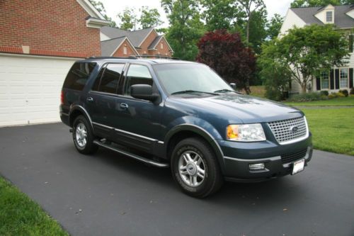 2004 ford expedition xlt sport, blue exterior, grey interior, great condition.