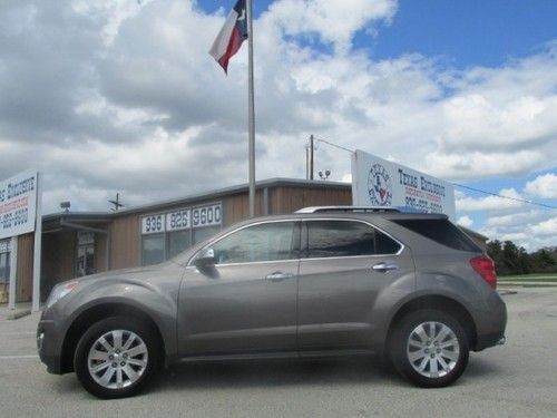 2010 chevrolet equinox fwd ltz loaded 1 texas owner htd leather $5k below book