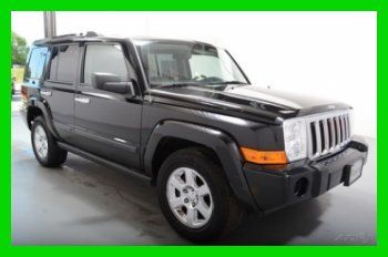 2006 jeep commander 4x4 sunroof auto power leather keyless one owner kchydodge