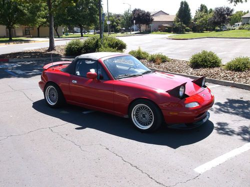 1995 mazda miata modified convertible low reserve