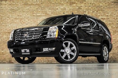 2010 cadillac escalade awd! navigation! rear camera/dvd! 22s! serviced!