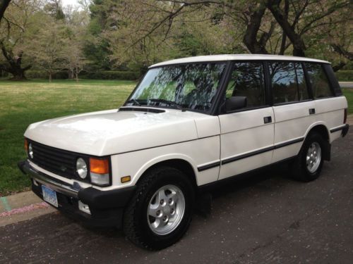 1995 land rover range rover county lwb sport utility 4-door 4.2l