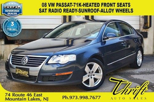 08 vw passat-71k-heated front seats-sat radio ready-sunroof-alloy wheels