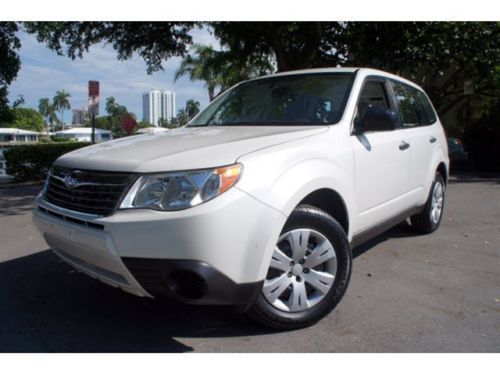 2009 subaru forester x 2.5l all-wheel drive w/ low low miles