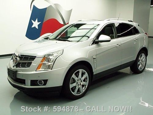 2010 cadillac srx performance pano sunroof nav 20&#039;s 37k texas direct auto