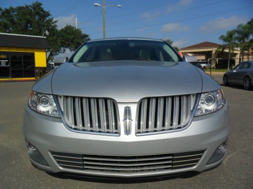 2009 lincoln mks ~ pana roof ~ white leather int ~ no reserve~ we ship worldwide