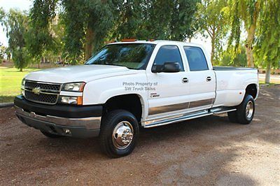 Extra clean duramax diesel dual rear wheel 4x4 allison transmission leather bose