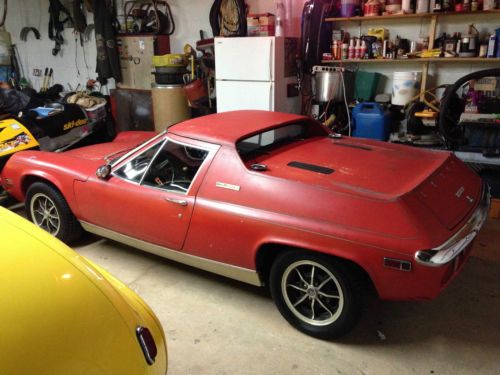 1974 lotus europa special big valve twin cam 5 speed original paint 23,000 miles