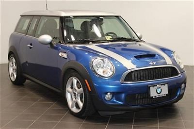 Mini cooper s clubman 6 speed manual transmission pano moonroof heated seats