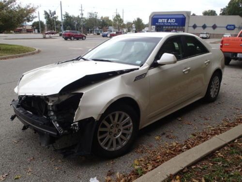 2010 cadillac cts, salvage, damaged, runs and lot drives, wrecked