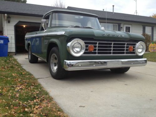 1967 dodge d100 short bed, barn find