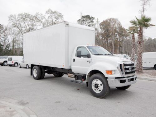 2012 ford f-650 regular cab, 20&#039; van body upfit