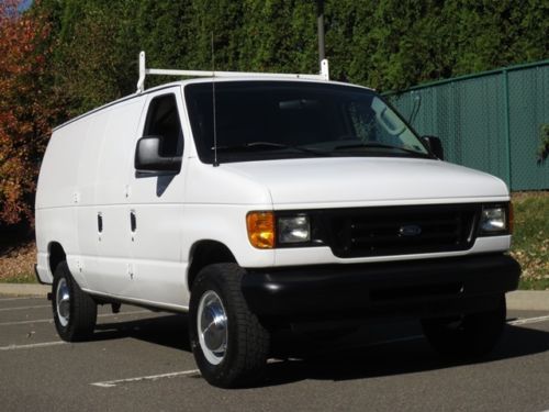2004 ford e-350 superduty! cargo van! 1-owner! free carfax! no reserve! clean!