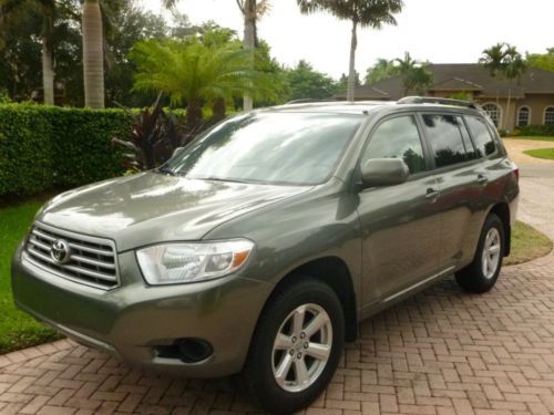 2008 toyota highlander base sport utility 4-door 3.5l    68500 miles