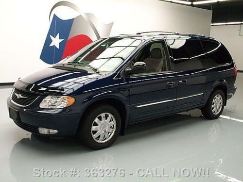 2003 chrysler town &amp; country ltd leather nav dvd 38k mi texas direct auto