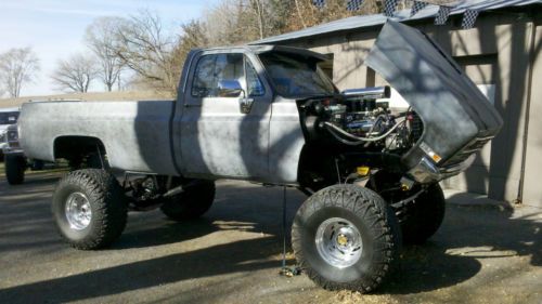 1984 CHEVY 3/4 TON 4X4 MONSTER TRUCK COMMERCIAL TRUCK AMERICA, image 3