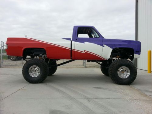 1984 CHEVY 3/4 TON 4X4 MONSTER TRUCK COMMERCIAL TRUCK AMERICA, image 8