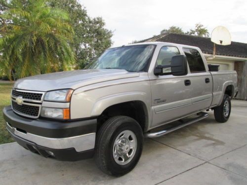 Florida truck! duramax turbo diesel allison trans bose cd leather 4x4 new tires!