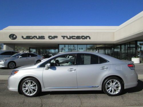 &#039;10 hybrid silver automatic leather navigation sunroof miles:26k certified