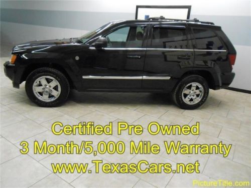 05 jeep grand cherokee limited 4x4 gps navi warranty wefinance carfax certified