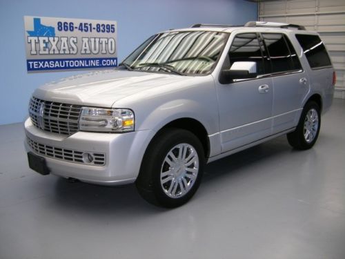 We finance!!!  2010 lincoln navigator roof nav tv heated leather 47k texas auto