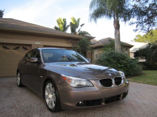 05 bmw 530i leather-navigation-premium pack-sport pack-premium sound-immaculate!
