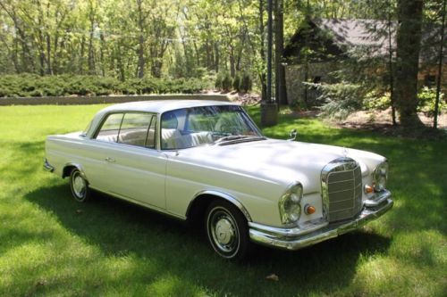 1962 mercedes-benz 220 se coupe