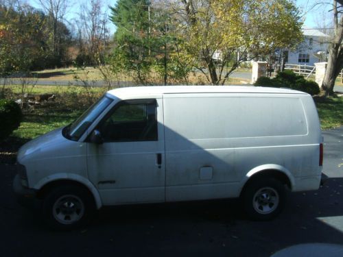 2001 chevrolet astro base extended cargo van 3-door 4.3l