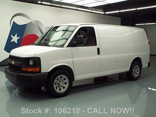 2012 chevy express cargo van 4.3l v6 only 28k miles!! texas direct auto