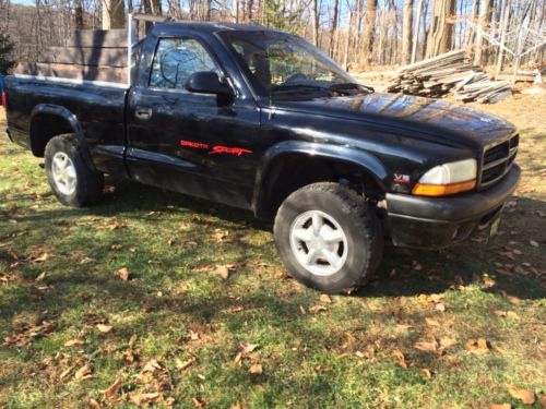 1999 dodge dakota sport 4x4 - 5-speed - no reserve - nice little truck  - save$$