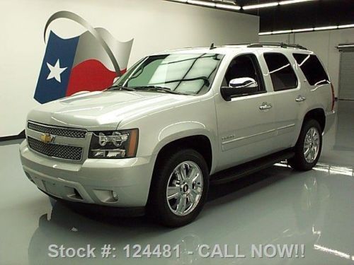 2010 chevy tahoe ltz 7pass sunroof nav rear cam dvd 37k texas direct auto