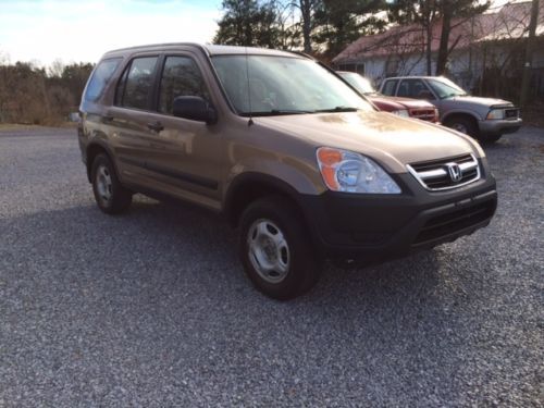 2003 honda cr-v lx sport utility 4-door 2.4l remote start new tires clean