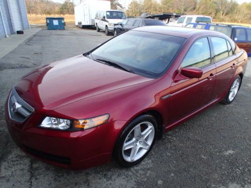 2005 acura tl, 44,000 miles, salvage, runs and drives, leather, sedan