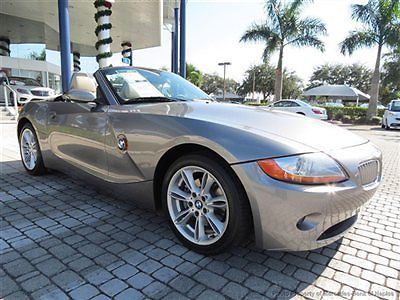 Low mileage bmw z4 convertible power top automatic