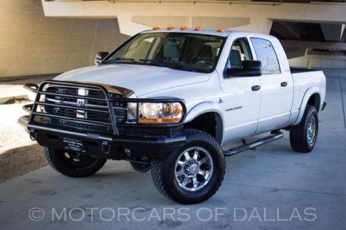 2006 dodge ram 3500 slt 4x4 woodtrim tv/dvd running boards u connect