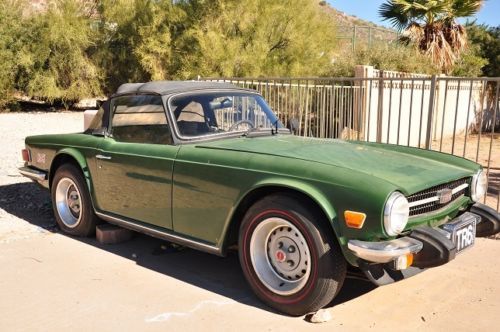 1975 triumph tr6 project car