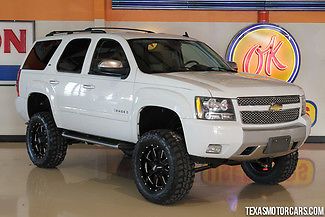 2007 chevrolet tahoe z71 4x4! lifted w/new wheels &amp; tires, rear dvd. one owner!!