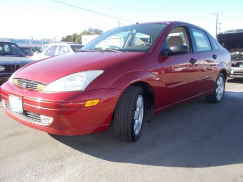 2001 ford focus, no reserve