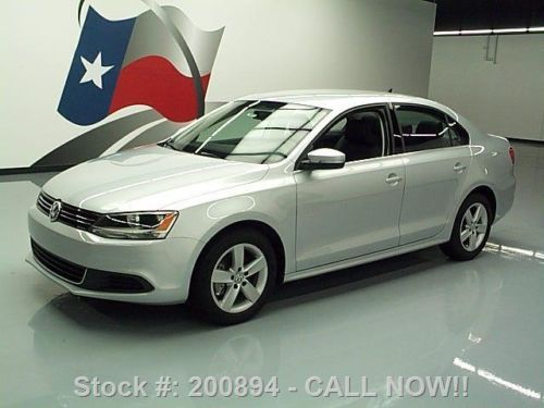 2013 volkswagen jetta tdi diesel auto heated seats 9k! texas direct auto