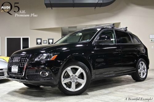 2012 audi q5 3.2l premium plus $43k+ msrp panoramic sunroof keyless entry&amp;drive!