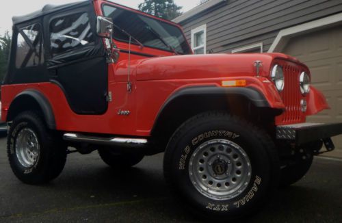 1977 jeep cj5 base sport utility 2-door 5.0l